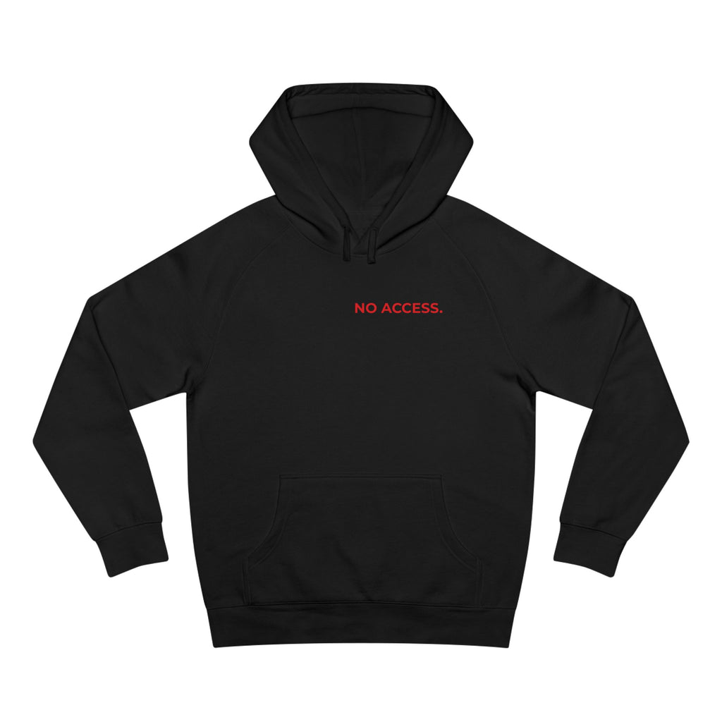 NO ACCESS Supply Hoodie — Streetwear Pullover for Urban Style