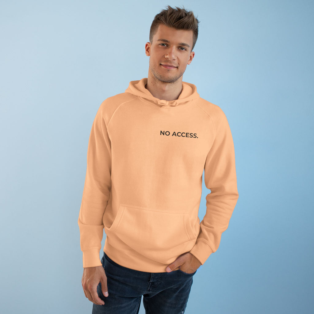 NO ACCESS Supply Hoodie — Streetwear Pullover for Urban Style